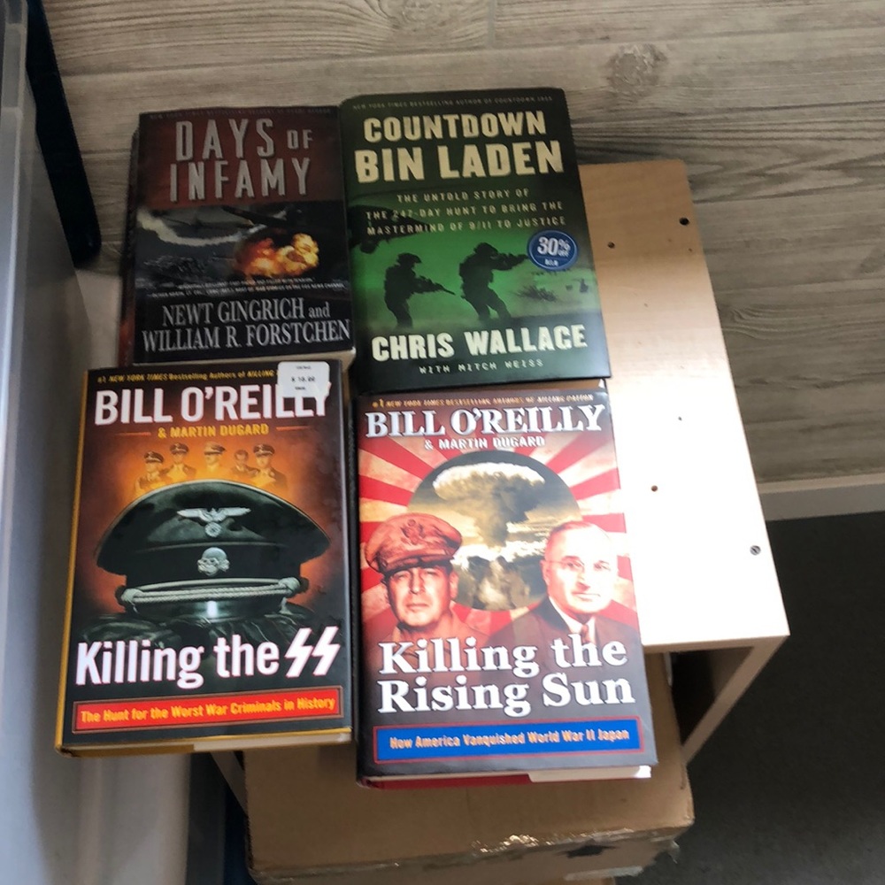 4 great war story books!